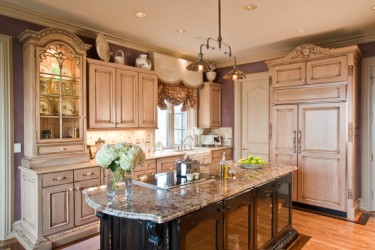 Kitchen French cabinets