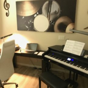 Modern Music Room