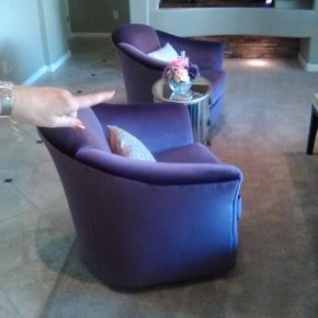 Transitional Barrel Chairs